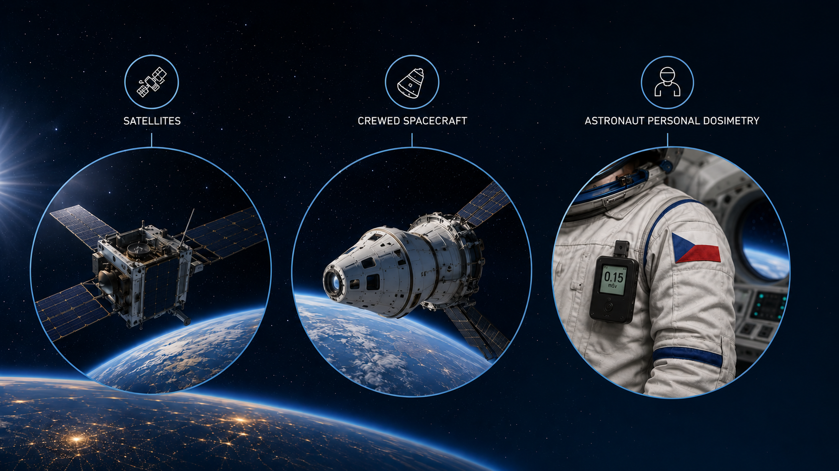 SPACEDOS instruments applications